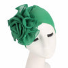 New Beautiful Flower Elastic Cloth Head Wrap Hat