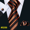 New Red Striped Fashion Designer Ties