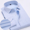 mens work shirts Brand soft Long sleeve square collar regular  solid plain/ twill men dress shirts white male tops