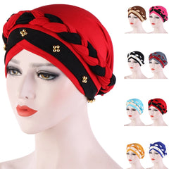 Head Wrap Lady Beanie Bonnet For Church