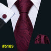 New Red Striped Fashion Designer Ties