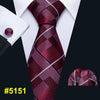 New Red Striped Fashion Designer Ties