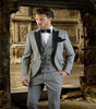 White Jacquard Jacket Men Suit Slim Fit Custom Made Blazer