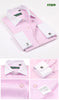 New Fashion Men's Patchwork Regular Fit France Exquisite Cufflinks  Dress Shirts