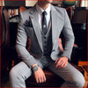 One Button Groomsmen Shawl Lapel Groom Tuxedos Men Suits Wedding/Prom Best Blazer ( Jacket+Pants+Vest+Tie)A93