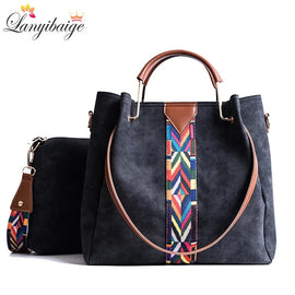 Rainbow Shoulder Strap Women Handbag