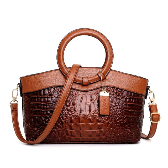 Luxury Designer Crossbody Crocodile Leather Bags