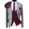 2021 3 Pieces Custom Made Classic White Blazer Tuxedo