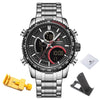 Luxury Chronograph Quartz Wristwatch