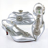 2021 Lastest Noble and Elegangt Fashionable Special Style Shoes and Bag Set