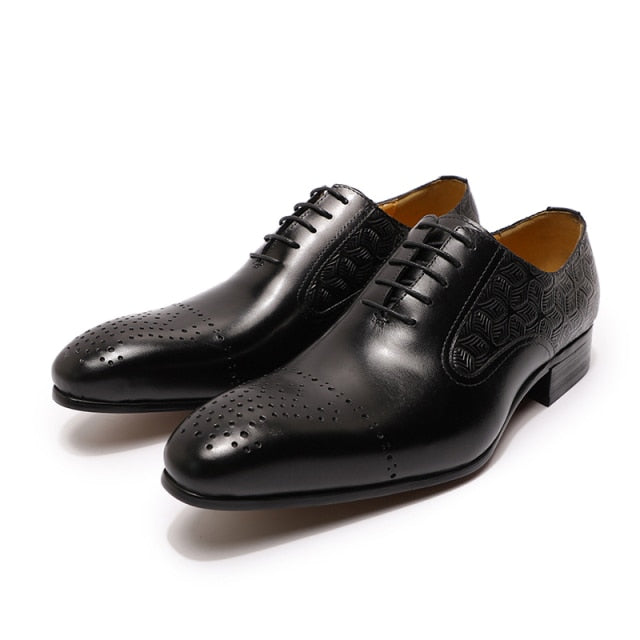 Fashion Oxfords Luxury Italian Dress Shoes