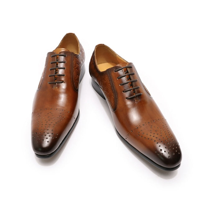 Fashion Oxfords Luxury Italian Dress Shoes