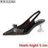 2021 Clear Heels High Heels Sexy Fashion Designer Shoes