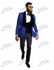 White Jacquard Jacket Men Suit Slim Fit Custom Made Blazer