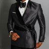 2021 Double Breasted Suit With Pants Tuxedo (Jacket+Pants+Bow)