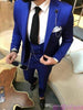 New Arrival One Button Notch Lapel Tuxedo Suits ( Jacket+Pants+Vest+Tie)