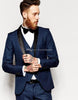 New Arrival One Button Notch Lapel Tuxedo Suits ( Jacket+Pants+Vest+Tie)