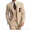 New Arrival One Button Notch Lapel Tuxedo Suits ( Jacket+Pants+Vest+Tie)