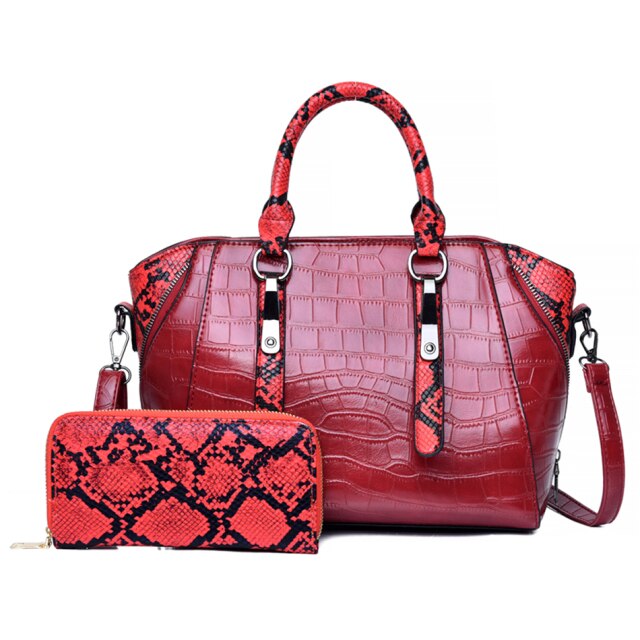 2Piece/Set Fashion Luxury Designer Pocket High Quality Handbags