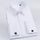 Men's French Cuff Dress Shirt Slim Fit Tuxedo with Cufflinks Poly/Cotton Double Button Collar