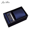 Gift Box Custom Personalized Ties Hankie Cufflinks Sets