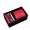 Gift Box Custom Personalized Ties Hankie Cufflinks Sets