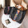 Rainbow Shoulder Strap Women Handbag