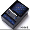 High Grade Silk Tie Gift Set Necktie Box Suit Accessories