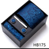 High Grade Silk Tie Gift Set Necktie Box Suit Accessories