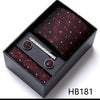 High Grade Silk Tie Gift Set Necktie Box Suit Accessories