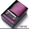 High Grade Silk Tie Gift Set Necktie Box Suit Accessories