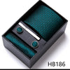 High Grade Silk Tie Gift Set Necktie Box Suit Accessories