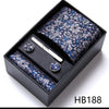 High Grade Silk Tie Gift Set Necktie Box Suit Accessories