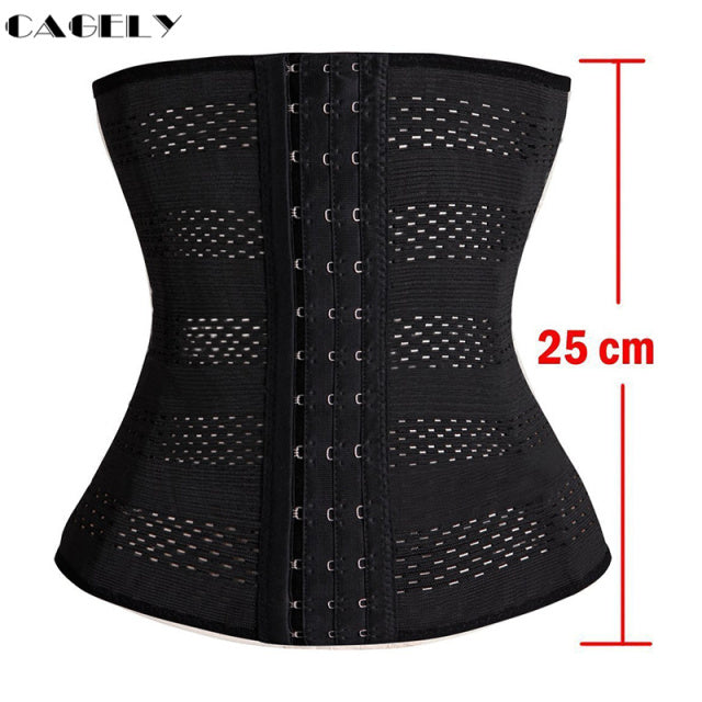 Waist Trainer Cincher Body Shaper Underwear Lingerie Tummy Slim Belt Postpartum Control Underbust Steel Boned Corset