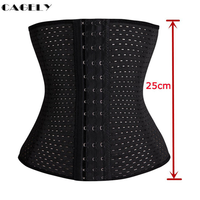 Waist Trainer Cincher Body Shaper Underwear Lingerie Tummy Slim Belt Postpartum Control Underbust Steel Boned Corset