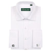 New Men's Solid Casual Regular Fit France Exquisite Cufflinks  Dress Shirts