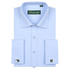 New Men's Solid Casual Regular Fit France Exquisite Cufflinks  Dress Shirts