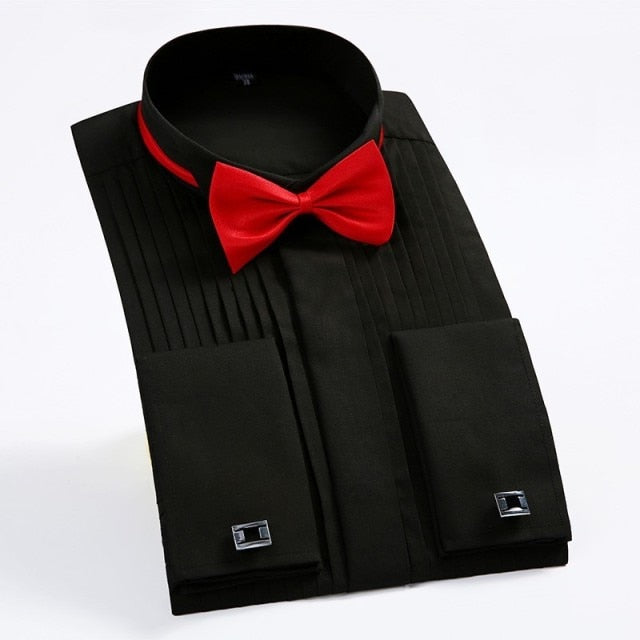 Men's French Cuff Tuxedo Shirt