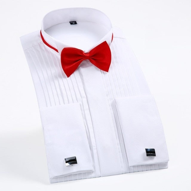 Men's French Cuff Tuxedo Shirt